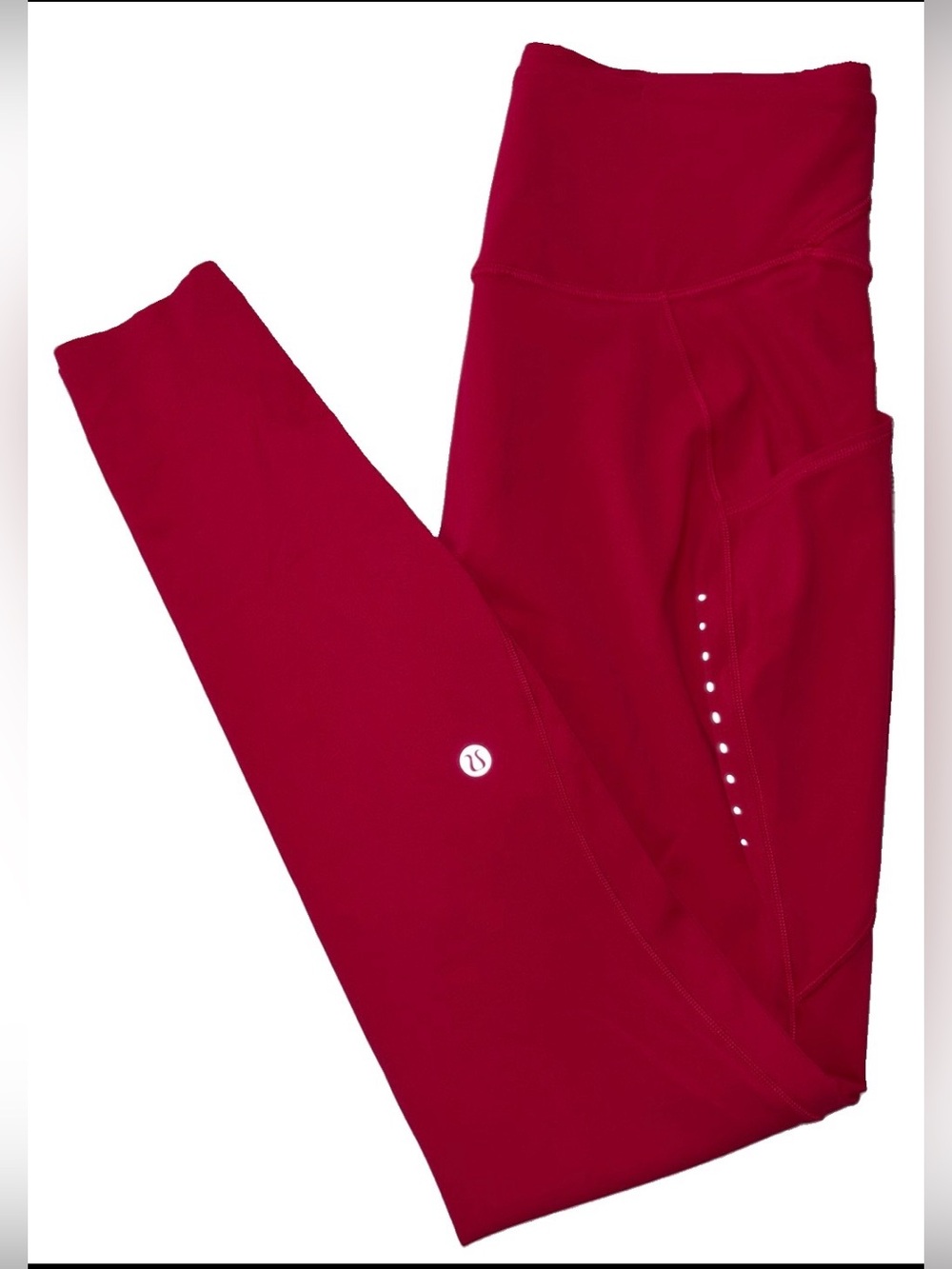 NWT LULULEMON SIZE 8 FAST AND FREE HI RISE 28” TIGHT*POCKETS MULBERRY SPARK $128